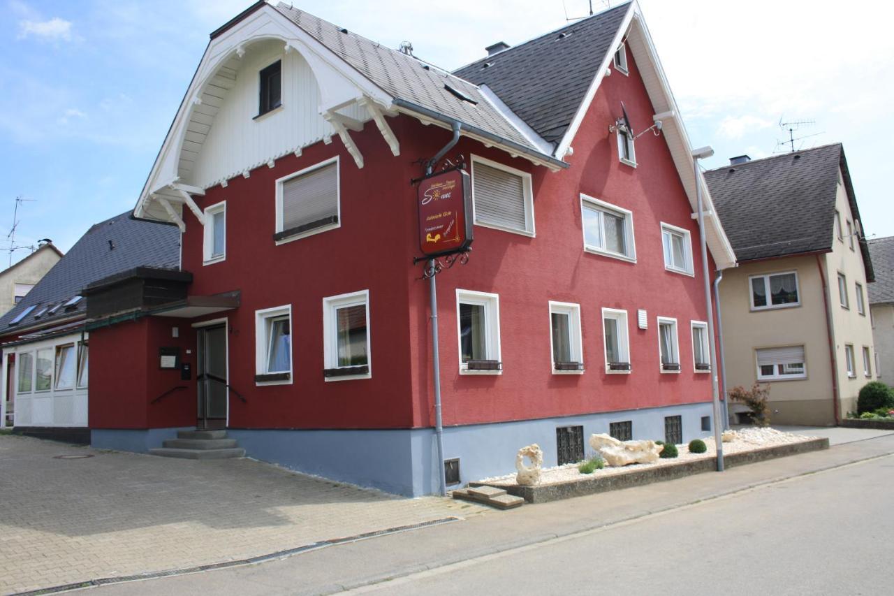 Gasthaus Sonne Hotel Merklingen Bagian luar foto